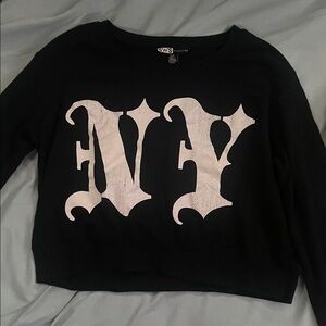 Black NY Graphic Sweatshirt